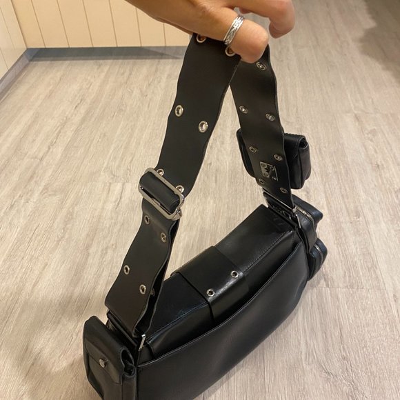 Dior black leather purse bag - Picture 3 of 5